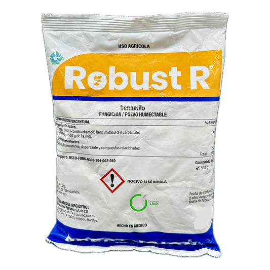 Robust R Fungicida Sistémico con Benomilo 50% PH 500 g