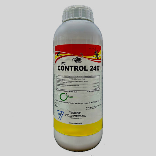 Control 24 E Insecticida de Bajo Olor con Clorpirifos 24% 950 ml