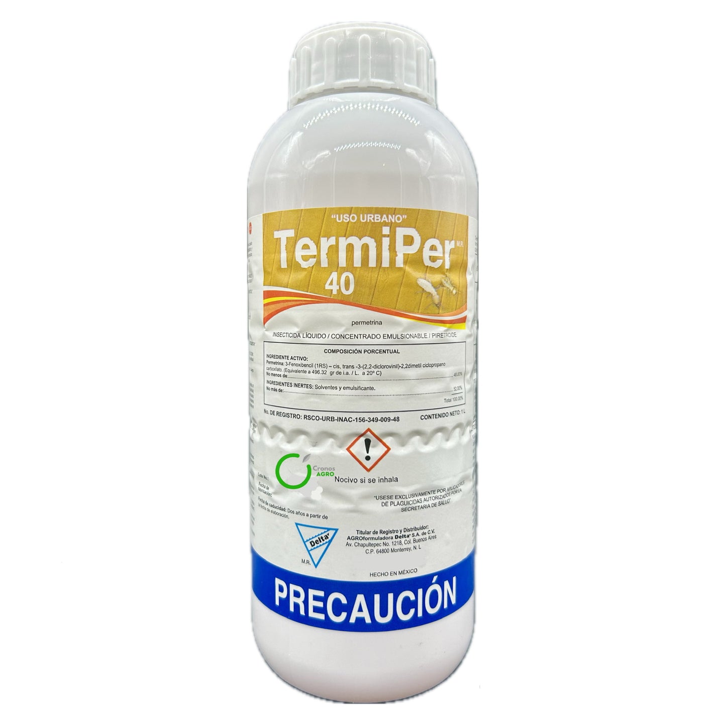 TermiPer 40 Termiticida con Permetrina 48% 1 litro