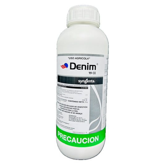 Denim 19 CE Insecticida Agrícola con Benzoato de Emamectina 19.2 g/L 1 Litro