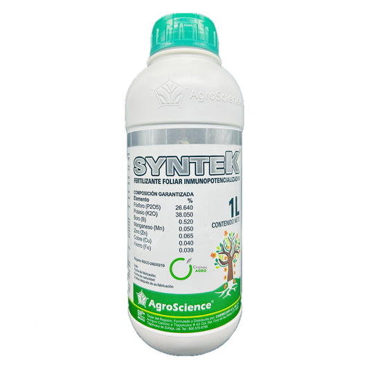 Syntek Fertilizante Foliar Inmunopotencializador 1 Litro