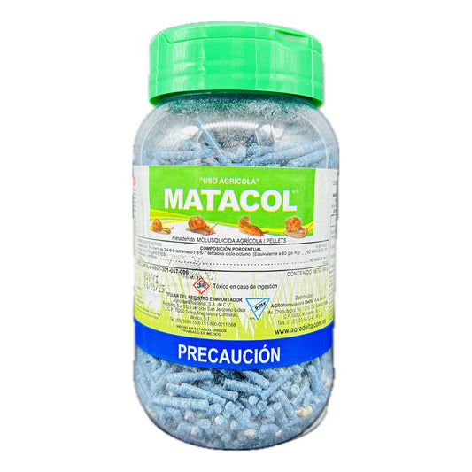 Matacol Molusquicida Mata Caracoles Babosas 300 Gr