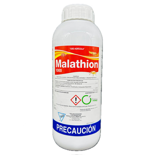 Malathion 1000  950 Ml. – Insecticida Agrícola con Malatión 1000 g/L
