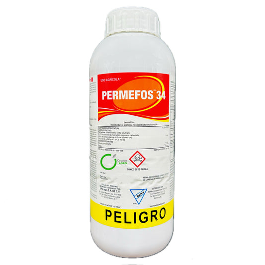 Permefos 34 Insecticida Permetrina 34% 1 Litro Delta