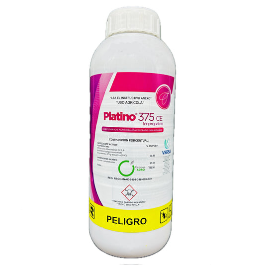 Platino 375 CE Insecticida Acaricida con Fenpropatrín 975 ml