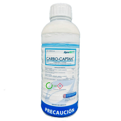 Carbo-Captan Fungicida para Tratamiento de Semillas Carboxin + Captan 1 Litro