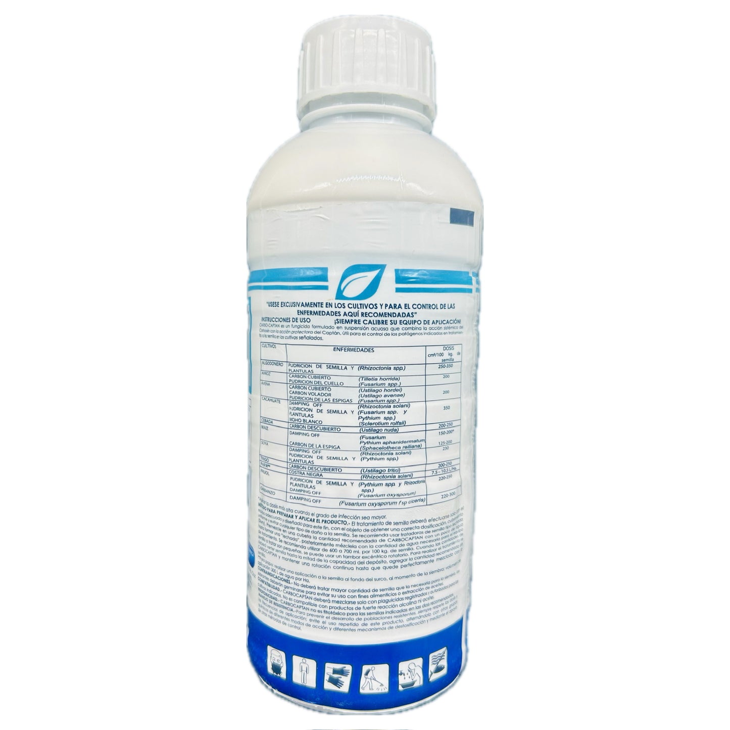 Carbo-Captan Fungicida para Tratamiento de Semillas Carboxin + Captan 1 Litro