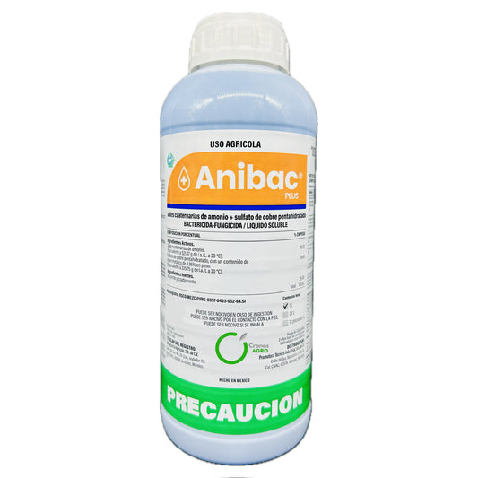 Anibac Plus Bactericida Fungicida Liquido Soluble 1 Litro
