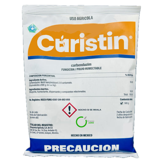Curistin 500 Gr Carbendazim Fungicida Polvo Humectable Pti