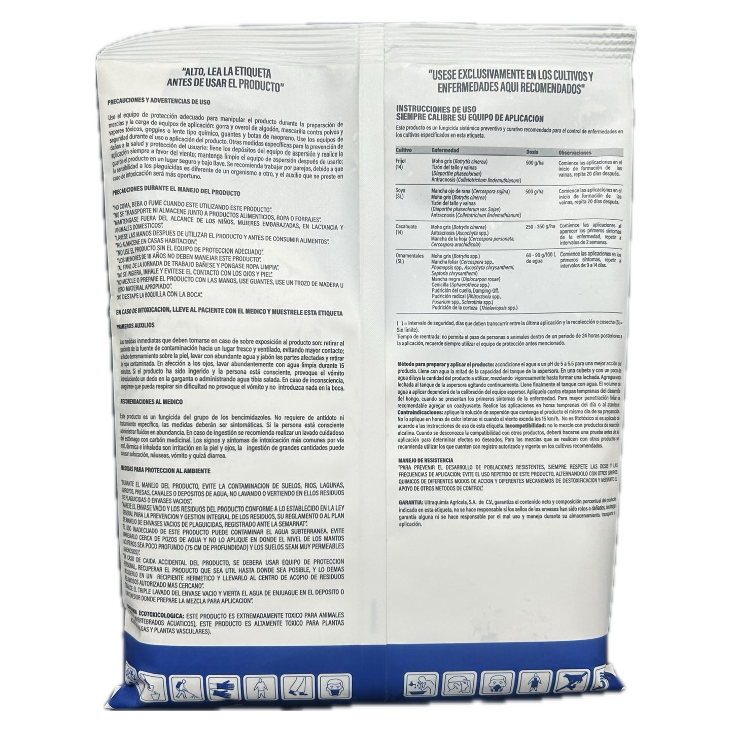 Curistin 500 Gr Carbendazim Fungicida Polvo Humectable Pti
