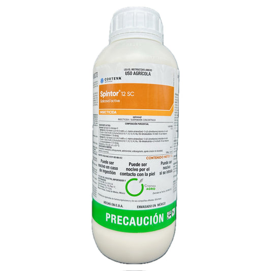 Spintor 12 Sc Insecticida Spinosad Trips Barrenador 1 Litro