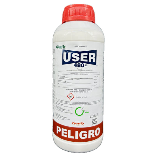 User 480 SC Insecticida Fipronil al 39.3% 950 ML