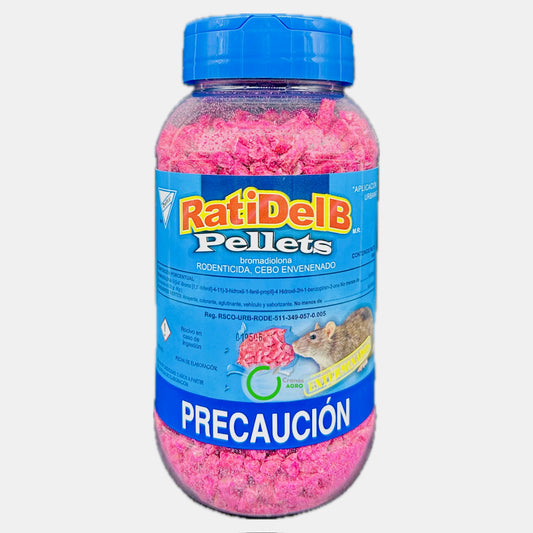 Ratidel Cereal Cebo Envenenado Ratas Ratones 500 Gr