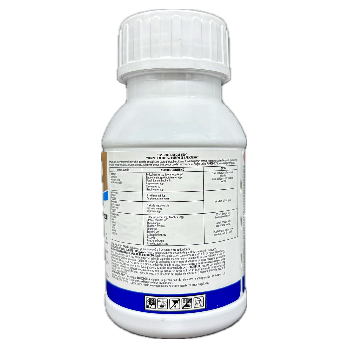 Fiprodelta Fipronil Insecticida 250 ML – Insecticida de acción prolongada para plagas urbanas