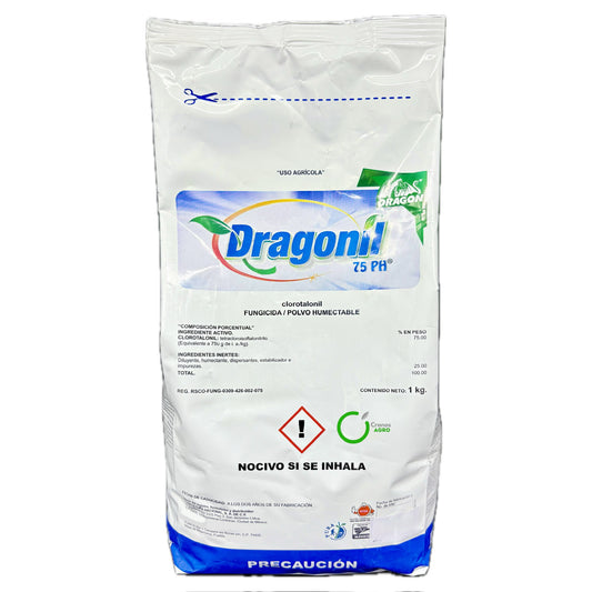 Dragonil Fungicida Clorotalonil Amplió Espectro 1 Kg