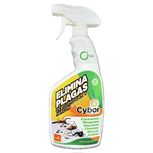 Insecticida Urbano Uso Seguro Sin Olor Listo Para Usar Allister Cybor 750 Ml