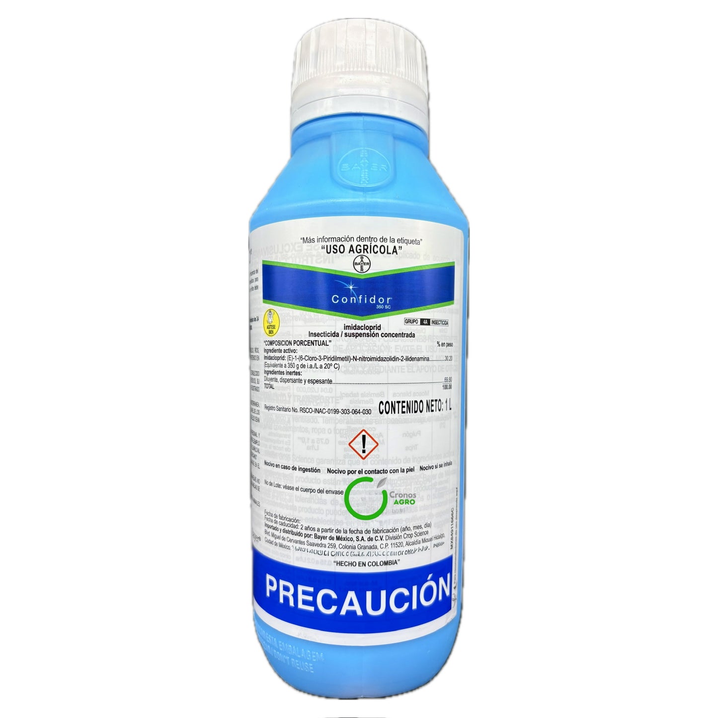 Confidor 350 SC Insecticida Sistémico con Imidacloprid 1 Litro