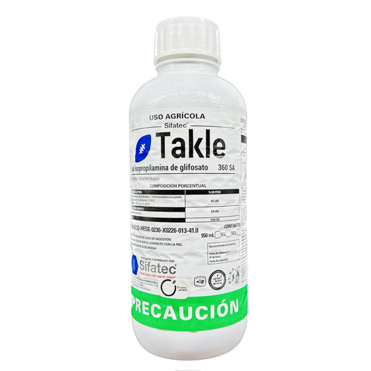 Takle 360 Herbicida Sistémico No Selectivo con Glifosato 950 ml