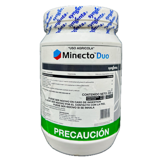 Minecto Duo Insecticida Ciantraniliprol + Tiametoxam 600gr