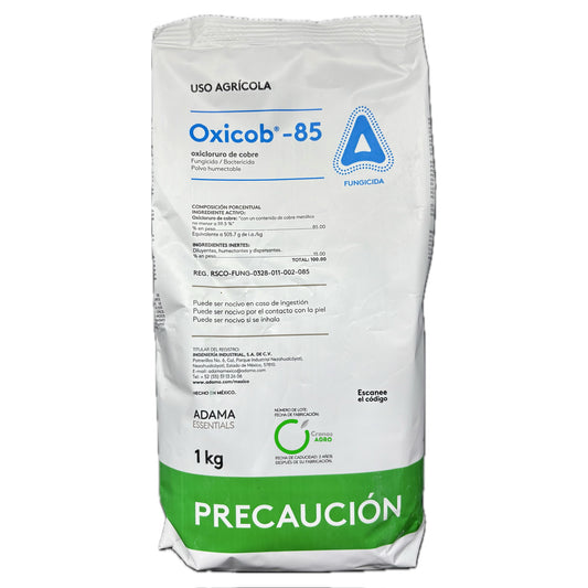 OXICOB® 85 Fungicida Bactericida con Oxicloruro de Cobre 85% 1 Kg ADAMA
