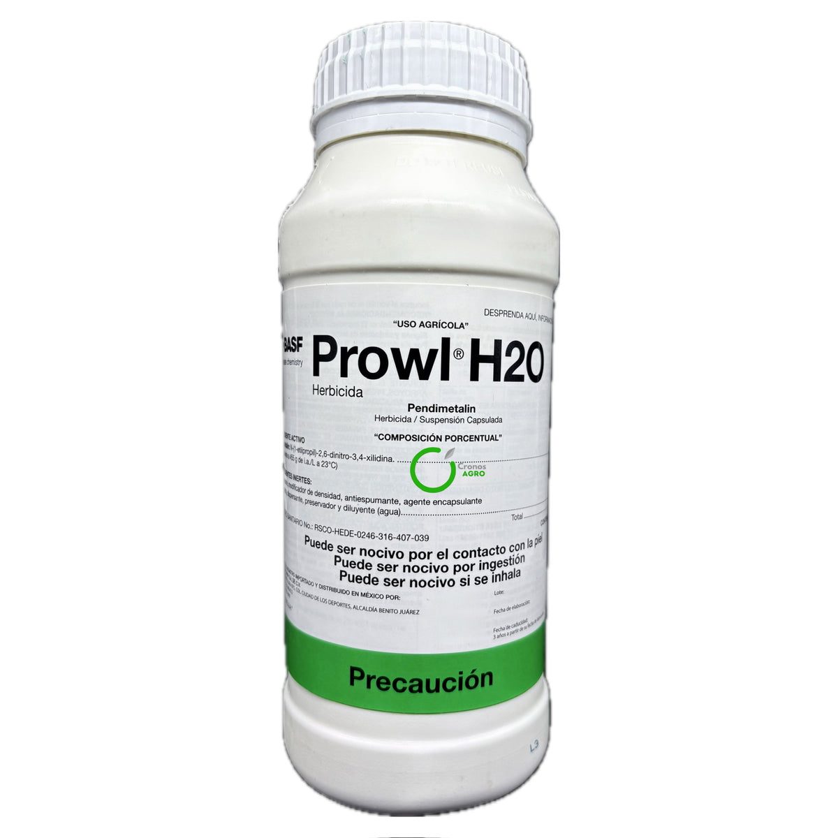 Prowl H2o Herbicida Selectivo Pendimetanil 1 Litro Basf