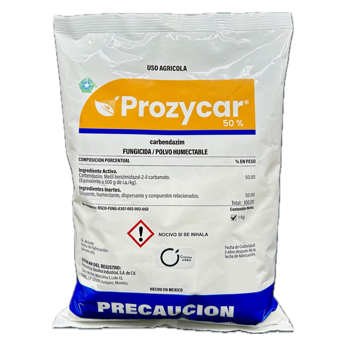 Prozycar Fungicid@ Carbendazim Antracnosis Botritis 1 Kg