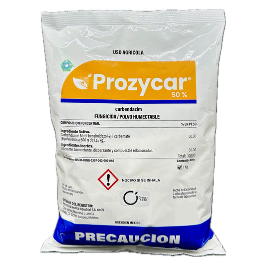 Prozycar Fungicid@ Carbendazim Antracnosis Botritis 1 Kg