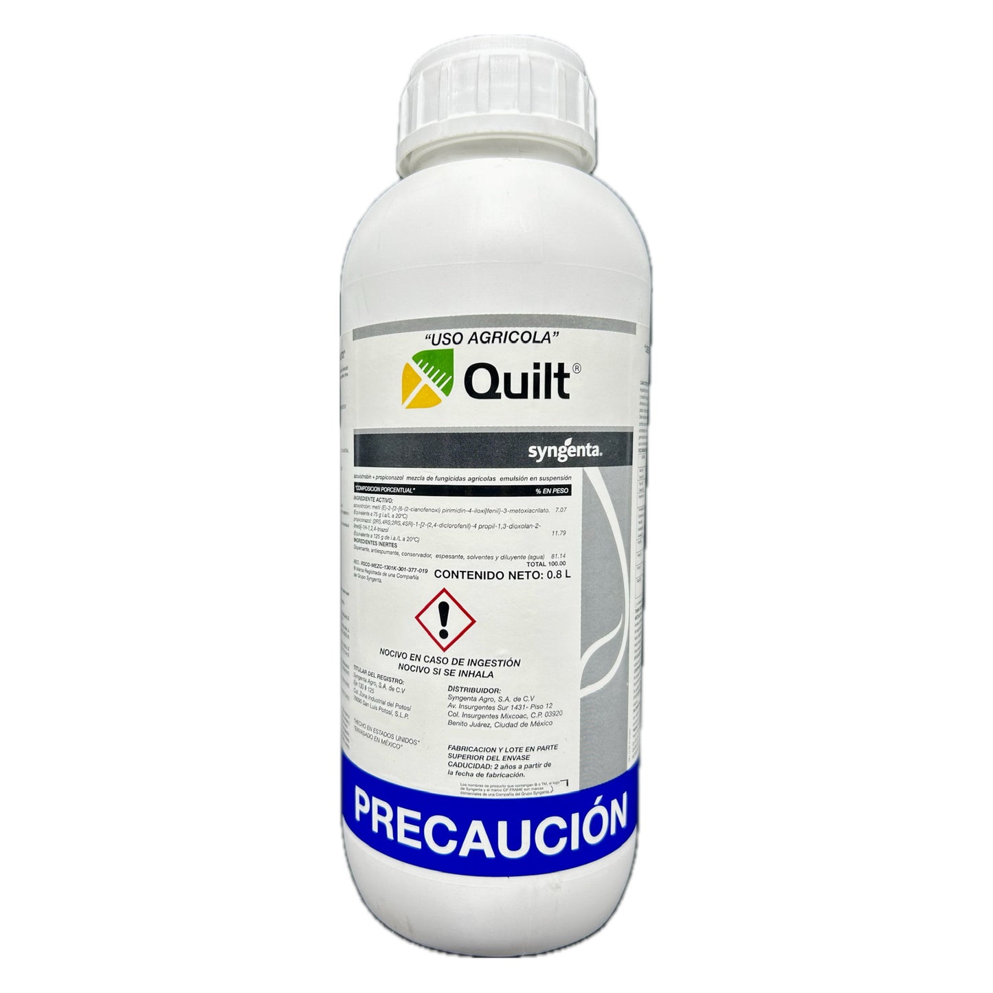 Quilt Fungicida Azoxistrobin + Propiconazol 800ml Syngenta