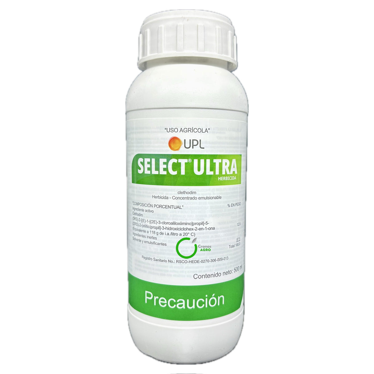 Select Ultra Herbicida Clethodim 12.5% Concentrado Emulsionable 500 ml UPL