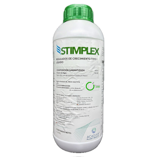 Stimplex Bioestimulante Vegetal con Extracto de Ascophyllum nodosum 1 Litro