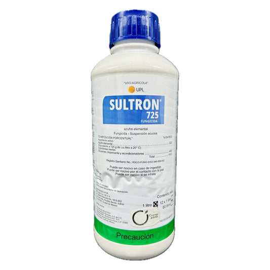 Sultron 725 Fungicida-Acaricida con Azufre Elemental  1 Litro UPL