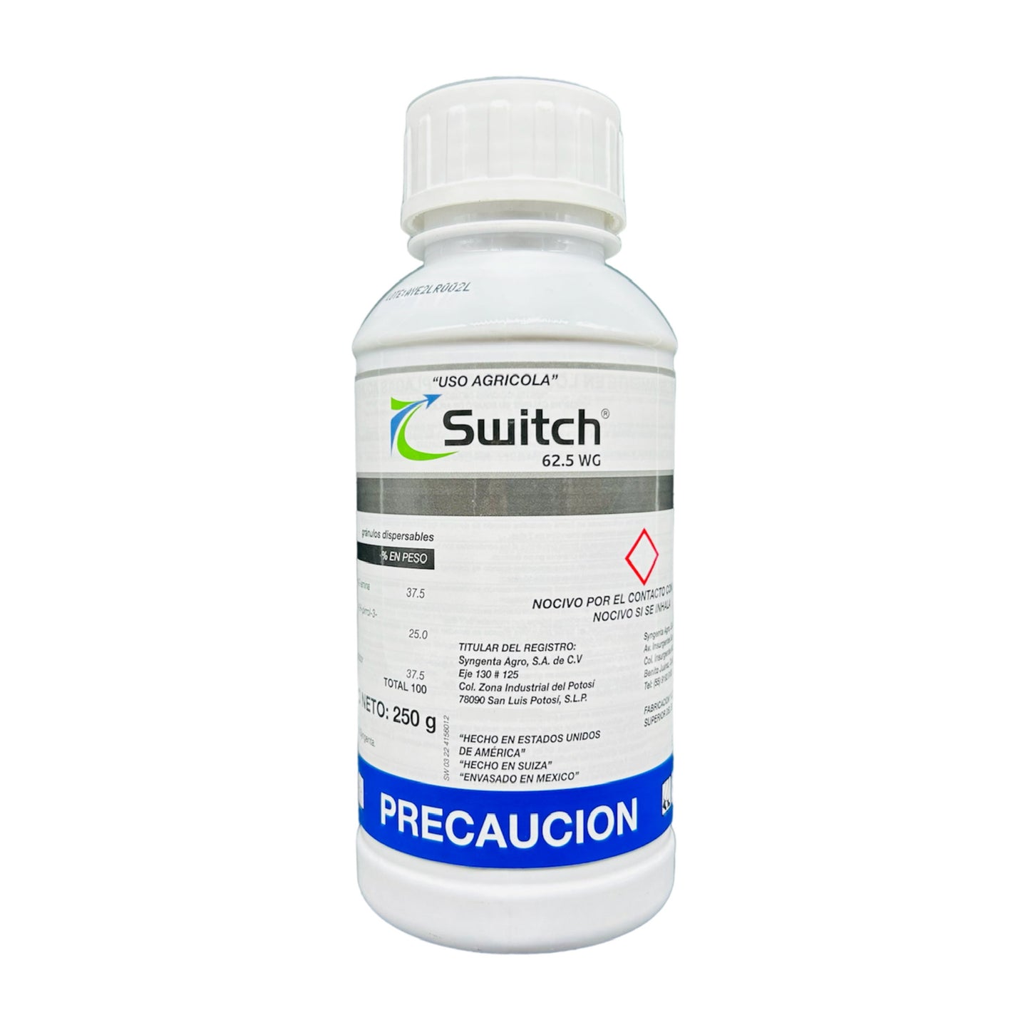 Switch 62.5 Wg Fungicida Cyprodinil + Fludioxonil 250 g