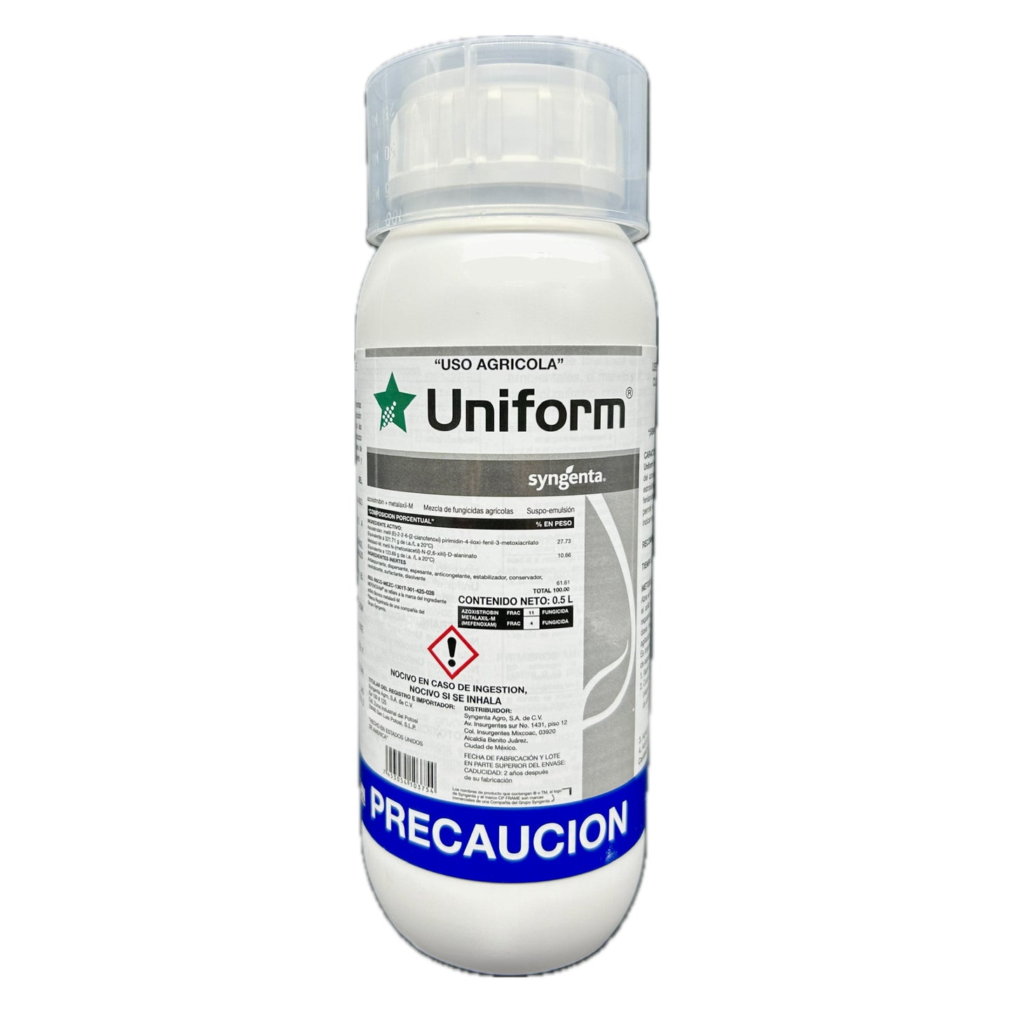 Uniform Fungicida Azoxystrobin + Metalaxil-m 500 Ml