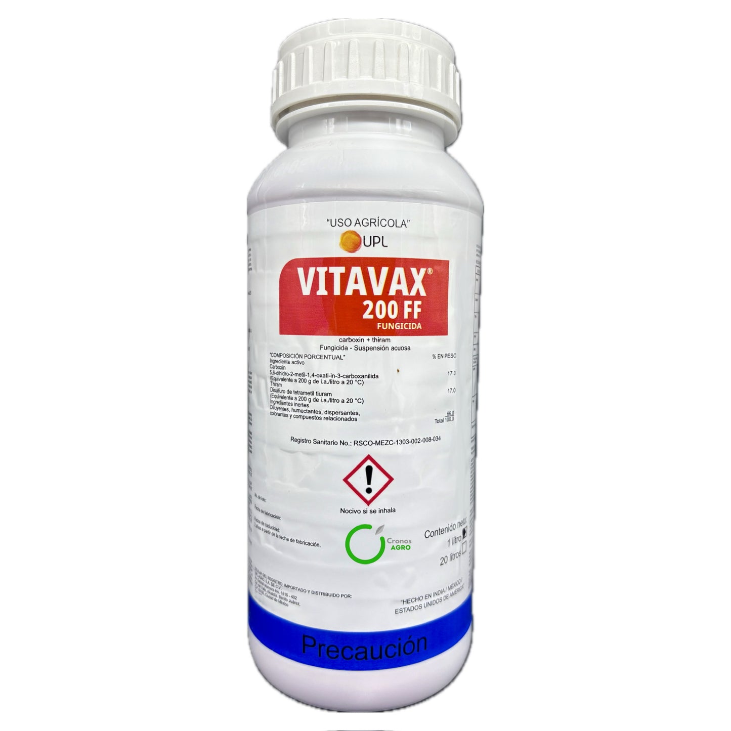 Vitavax 200 Fungicida Carboxin + Thiram 1 Litro