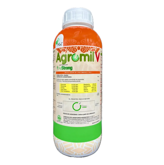 Agromil V AdStrong Bioestimulante con Fitohormonas y Vitaminas 1 Litro