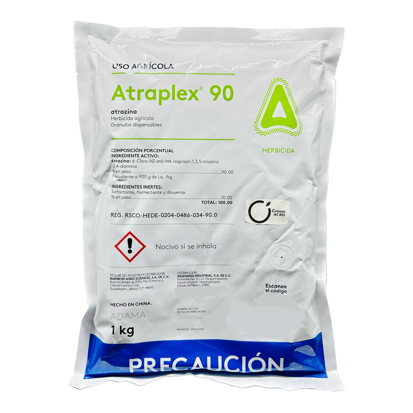 Atraplex 90 WG Herbicida Selectivo con Atrazina 90% 1 Kg ADAMA