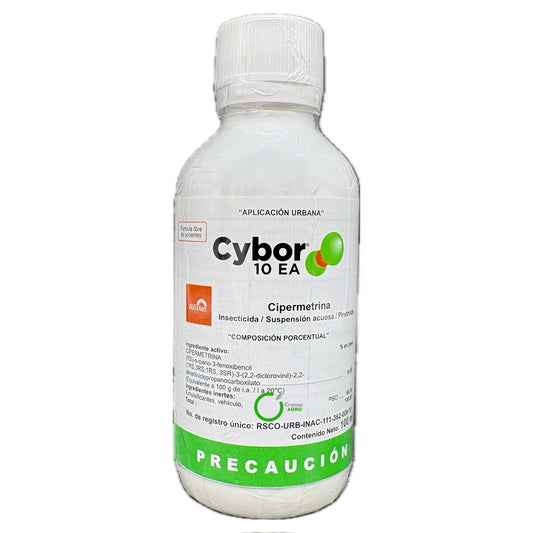 Cybor 10 EA Insecticida de Uso Urbano con Cipermetrina 100 ml