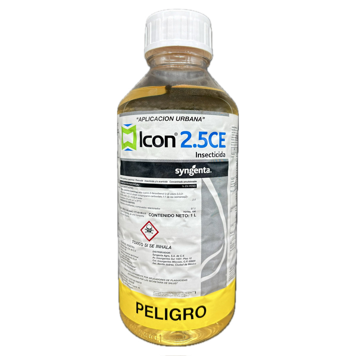 Icon 25 EC Insecticida Urbano con Lambda Cihalotrina 1 Litro