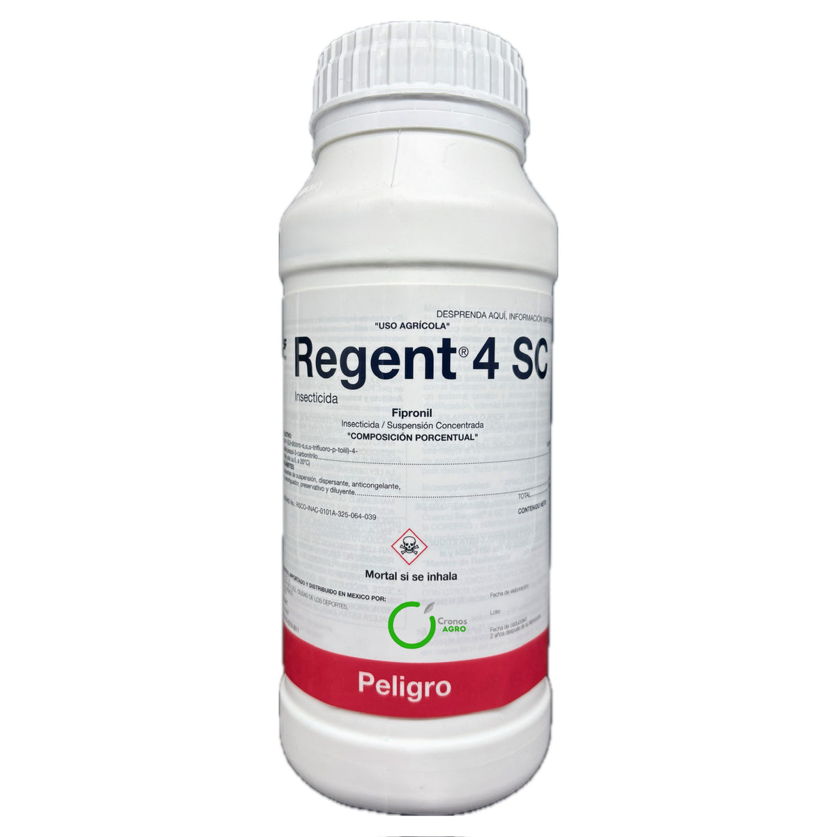 Regent 4 SC Insecticida para Plagas de Suelo con Fipronil 1 Litro